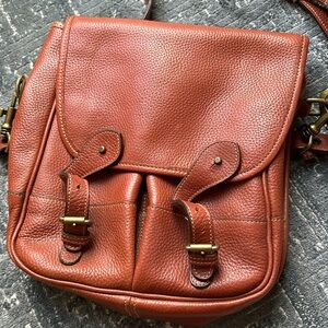 COPY - Levenger made in England saddle bag EUC